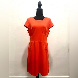 Donna Ricco Cap Sleeved Dress w/ Pockets — Size 10
